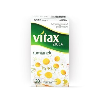 Herbata VITAX RUMIANEK 20t *1,5g ziołowa bez zawieszki