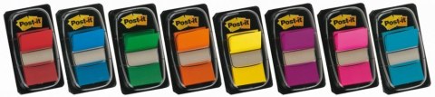 Zakładki indeksujące POST-IT 25x43mm pomarańczowe 680-4 50sztuk, 3M-70071392826 Zakładki indeksujące POST-IT 25x43mm pomarańczowe 680-4 50sztuk, 3M-70071392826