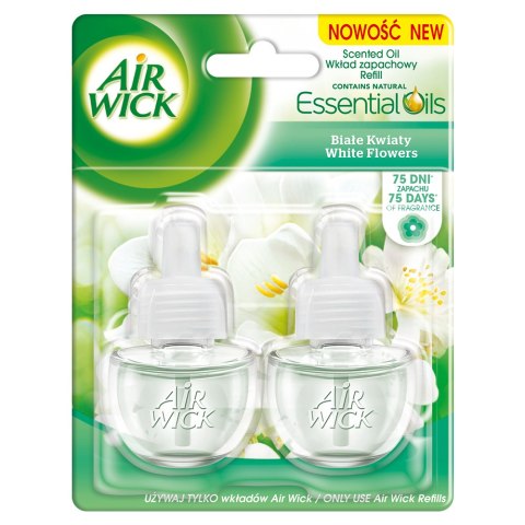 AIR WICK odświeżacz Elektryczny Białe Kwiat komplet 19 ml 05505 AIR WICK odświeżacz Elektryczny Białe Kwiat komplet 19 ml 05505