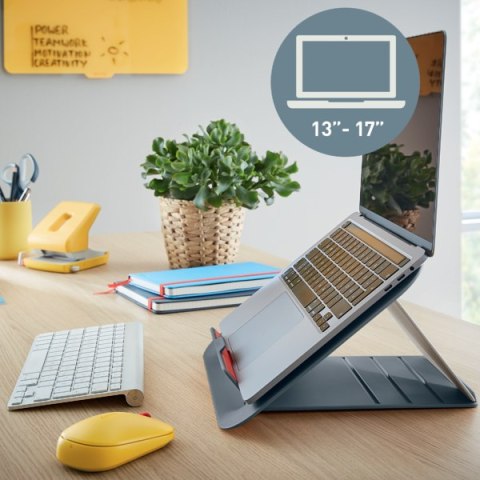 Podstawka pod laptopa Ergo Cosy, szara Leitz 64260089 Podstawka pod laptopa Ergo Cosy, szara Leitz 64260089