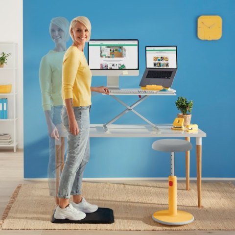 Podstawka pod laptopa Ergo Cosy, szara Leitz 64260089 Podstawka pod laptopa Ergo Cosy, szara Leitz 64260089