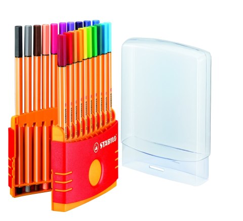 Cienkopis STABILO point 88 komplet 20szt COLOR PARADE 8820-03 Cienkopis STABILO point 88 komplet 20szt COLOR PARADE 8820-03