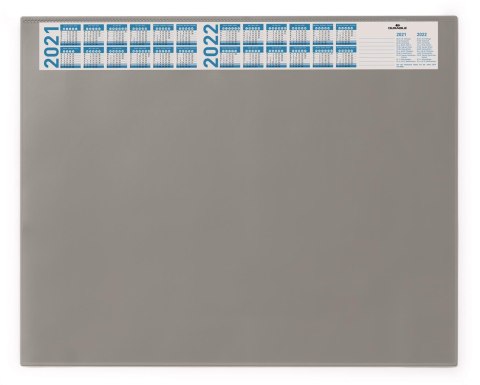 Podkład na biurko z kalendarzem 520x650 mm szary 720410 DURABLE Podkład na biurko z kalendarzem 520x650 mm szary 720410 DURABLE