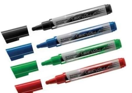 Marker suchościeralny BIC Velleda Liquid Ink Tank mix AST 4szt, 902099 Marker suchościeralny BIC Velleda Liquid Ink Tank mix AST 4szt, 902099