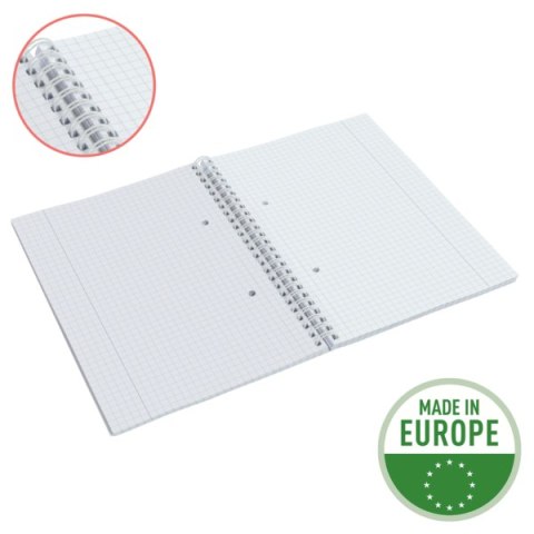Kołonotatnik ColourBreeze A5, w kratkę, niebieski Esselte 628466 Kołonotatnik ColourBreeze A5, w kratkę, niebieski Esselte 628466