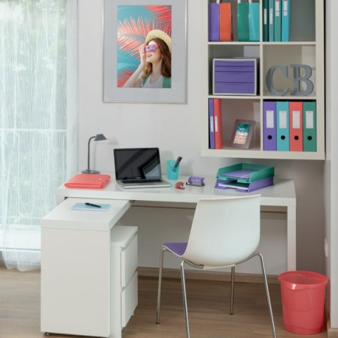 Kosz na śmieci Esselte ColourBreeze, lawendowy 628462 Kosz na śmieci Esselte ColourBreeze, lawendowy 628462