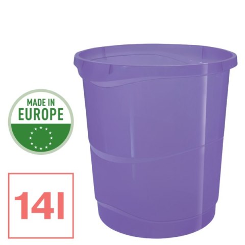 Kosz na śmieci Esselte ColourBreeze, lawendowy 628462 Kosz na śmieci Esselte ColourBreeze, lawendowy 628462