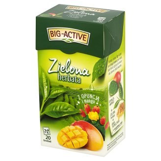 Herbata BIG-ACTIVE kawał.OPUNCJI 100g liściasta zielona Herbata BIG-ACTIVE kawał.OPUNCJI 100g liściasta zielona