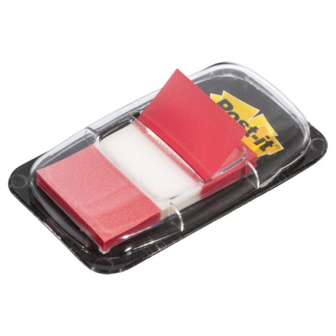 Zakładki indeksujące POST-IT 25x43mm czerwone 680-1 50sztuk 3M Zakładki indeksujące POST-IT 25x43mm czerwone 680-1 50sztuk 3M