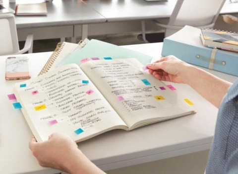 Zakładki indeksujące POST-IT 25x43mm czerwone 680-1 50sztuk 3M Zakładki indeksujące POST-IT 25x43mm czerwone 680-1 50sztuk 3M