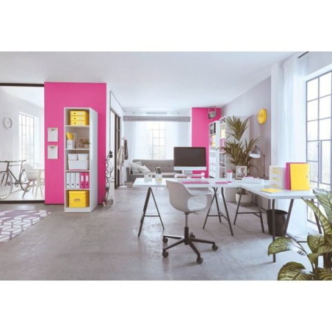 Zszywacz Mini metalowy Leitz WOW, żółty, 10 lat gwarancji, 10 kartek 55281016 Zszywacz Mini metalowy Leitz WOW, żółty, 10 lat gwarancji, 10 kartek 55281016