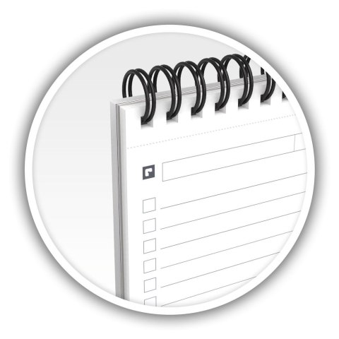 Blok notatnikowy OXFORD TASK MANAGER A5, 70kartek, spirala u góry, 400055727 (X) Blok notatnikowy OXFORD TASK MANAGER A5, 70kartek, spirala u góry, 400055727 (X)