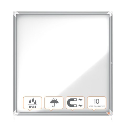 Gablota magnetyczna zewnętrzna Nobo Premium Plus 12xA4 1902581 Gablota magnetyczna zewnętrzna Nobo Premium Plus 12xA4 1902581