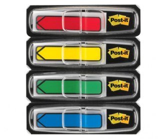 Zakładki indeksujące POST-IT 12x43mm strzałki 4x24szt 684ARR3 3M