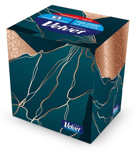 Chusteczki VELVET STYLE (56 sztuk) CUBE VELVET 61250525 Chusteczki VELVET STYLE (56 sztuk) CUBE VELVET 61250525