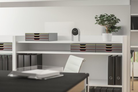 Pojemnik VARICOLOR z 3 szufladkami DURABLE 7603-27 Pojemnik VARICOLOR z 3 szufladkami DURABLE 7603-27