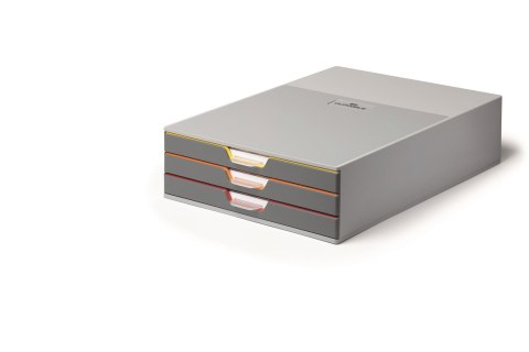 Pojemnik VARICOLOR z 3 szufladkami DURABLE 7603-27 Pojemnik VARICOLOR z 3 szufladkami DURABLE 7603-27