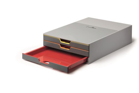Pojemnik VARICOLOR z 3 szufladkami DURABLE 7603-27 Pojemnik VARICOLOR z 3 szufladkami DURABLE 7603-27