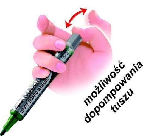 Marker suchościeralny MWL5SF pomarańczowy MAXIFLO PENTEL (z tłoczkiem) Marker suchościeralny MWL5SF pomarańczowy MAXIFLO PENTEL (z tłoczkiem)