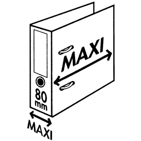Segregator A4/80mm żółty ESSELTE No.1 POWER PLUS 624076 Segregator A4/80mm żółty ESSELTE No.1 POWER PLUS 624076