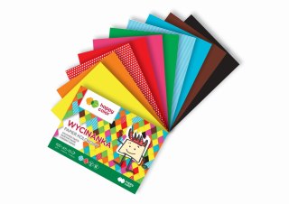 Blok Wycinanka, A5 10 ark, 100 g, Happy Color HA 3710 1520-A10