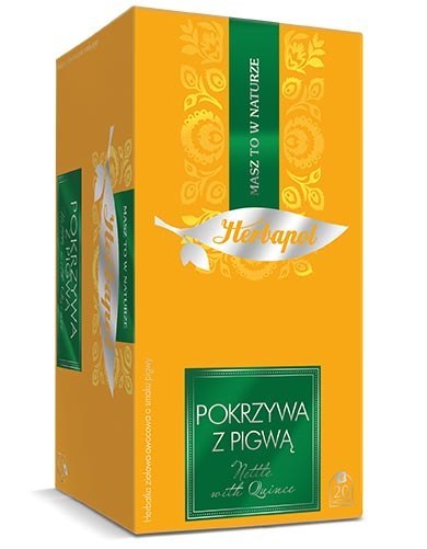 Herbata HERBAPOL BREAKFAST POKRZYWA Z PIGWĄ (20 kopert) Herbata HERBAPOL BREAKFAST POKRZYWA Z PIGWĄ (20 kopert)