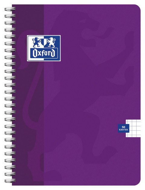Kołonotatnik 90x140 50 kartek, kratka, STANDARD, OXFORD, 400107520 Kołonotatnik 90x140 50 kartek, kratka, STANDARD, OXFORD, 400107520