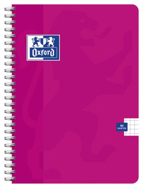 Kołonotatnik 90x140 50 kartek, kratka, STANDARD, OXFORD, 400107520 Kołonotatnik 90x140 50 kartek, kratka, STANDARD, OXFORD, 400107520