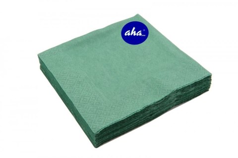 Serwetki AHA zielone 33x33cm, 20sztuk, intensywny Serwetki AHA zielone 33x33cm, 20sztuk, intensywny