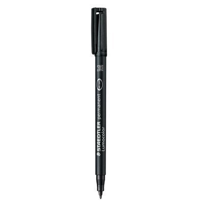 Foliopis permanentny M 317 czarny STAEDTLER LUMOCOLOR S317-9 Foliopis permanentny M 317 czarny STAEDTLER LUMOCOLOR S317-9