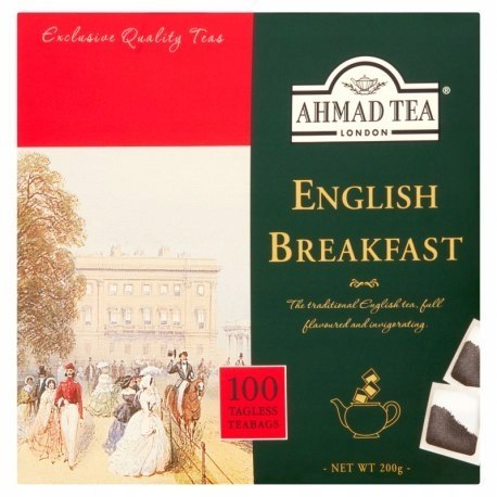 Herbata AHMAD ENGLISH BREAKFAST 100t*2g bez zawieszki Herbata AHMAD ENGLISH BREAKFAST 100t*2g bez zawieszki