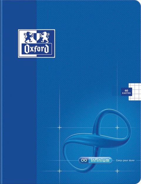 Zeszyt A4 60k, kratka z marginesem, OXFORD, INFINIUM 400026712 Zeszyt A4 60k, kratka z marginesem, OXFORD, INFINIUM 400026712