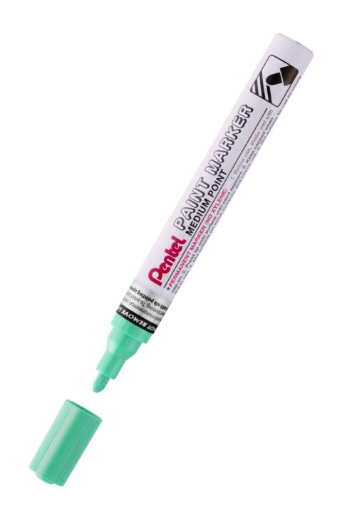 Marker olejowy Pentel średnia okrągła końcówka, MMP10-MD perłowy zielony SALE Marker olejowy Pentel średnia okrągła końcówka, MMP10-MD perłowy zielony SALE