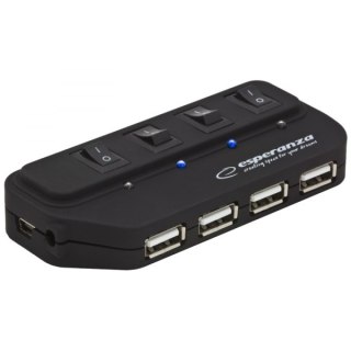 USB 2.0 HUB 4 PORTY EA127 ESPERANZA