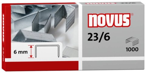 Zszywki 23/6 1000 NOVUS 042-0039 NO