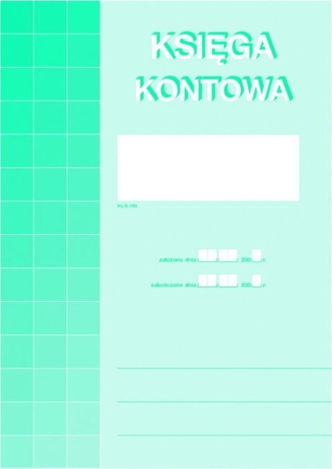 430-1 Księga kontowa A4 MICHALCZYK I PROKOP (X) 430-1 Księga kontowa A4 MICHALCZYK I PROKOP (X)
