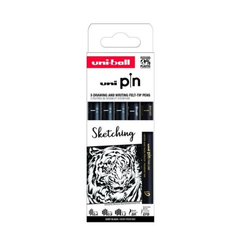 Cienkopis PIN 200, ZESTAW 5 SZT_SKETCHING Cienkopis PIN 200, ZESTAW 5 SZT_SKETCHING