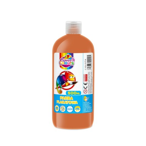 Farby plakatowe 500ml. j.brąz OTOCKI