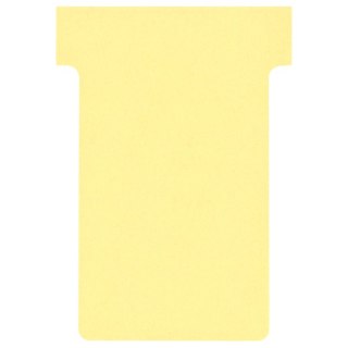 Karteczki T-Card Nobo, rozmiar 2, żółte 100 szt. 2002004