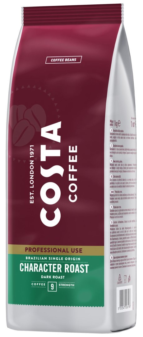 Kawa COSTA COFFEE Pro Brazilian Blend, ziarnista 1kg Kawa COSTA COFFEE Pro Brazilian Blend, ziarnista 1kg