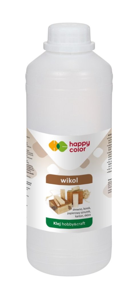 Klej Wikol premium, butelka 500g, Happy Color HA 3420 0500 Klej Wikol premium, butelka 500g, Happy Color HA 3420 0500