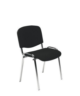 Krzesło konferencyjne ISO chrome C-11/EF019 czarny Nowy Styl Krzesło konferencyjne ISO chrome C-11/EF019 czarny Nowy Styl