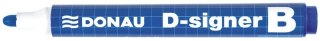 Marker sucho.D-SIGNER B niebie ski okr.7372001-10PL DONAU (X)