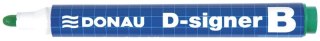 Marker sucho.D-SIGNER B zielon y okr.7372001-06PL DONAU