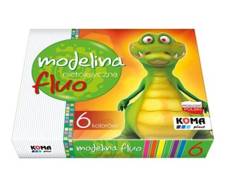 Modelina 6 kolor.fluo KOMA