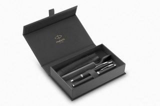 ZESTAW PREMIUM Parker IM STAINLESS STEEL CT FP+BP+ ETUI 2214457, opkowanie prezentowe