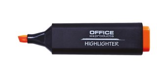 Zakreślacz fluorescencyjny , 1-5mm (linia), pomarańczowy, typu OFFICE PRODUCTS 17055211-07