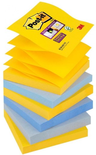 Bloczek samoprzylepny POST-IT_ Super sticky Z-Notes (R330-6SS-NY), 76x76mm, 6x90 kart., new york, 3M-70007042537