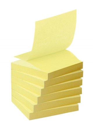 Bloczek samoprzylepny ekologiczny POST-IT_ Z-notes (R330-1T), 76x76mm, 16x100 kart., żółty