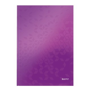Brulion w kratkę A4 LEITZ WOW fioletowy 46261062